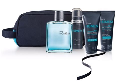 perfumes natura masculino kit